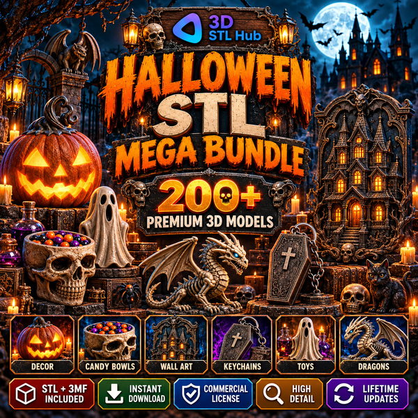 Halloween STL Mega Bundle
