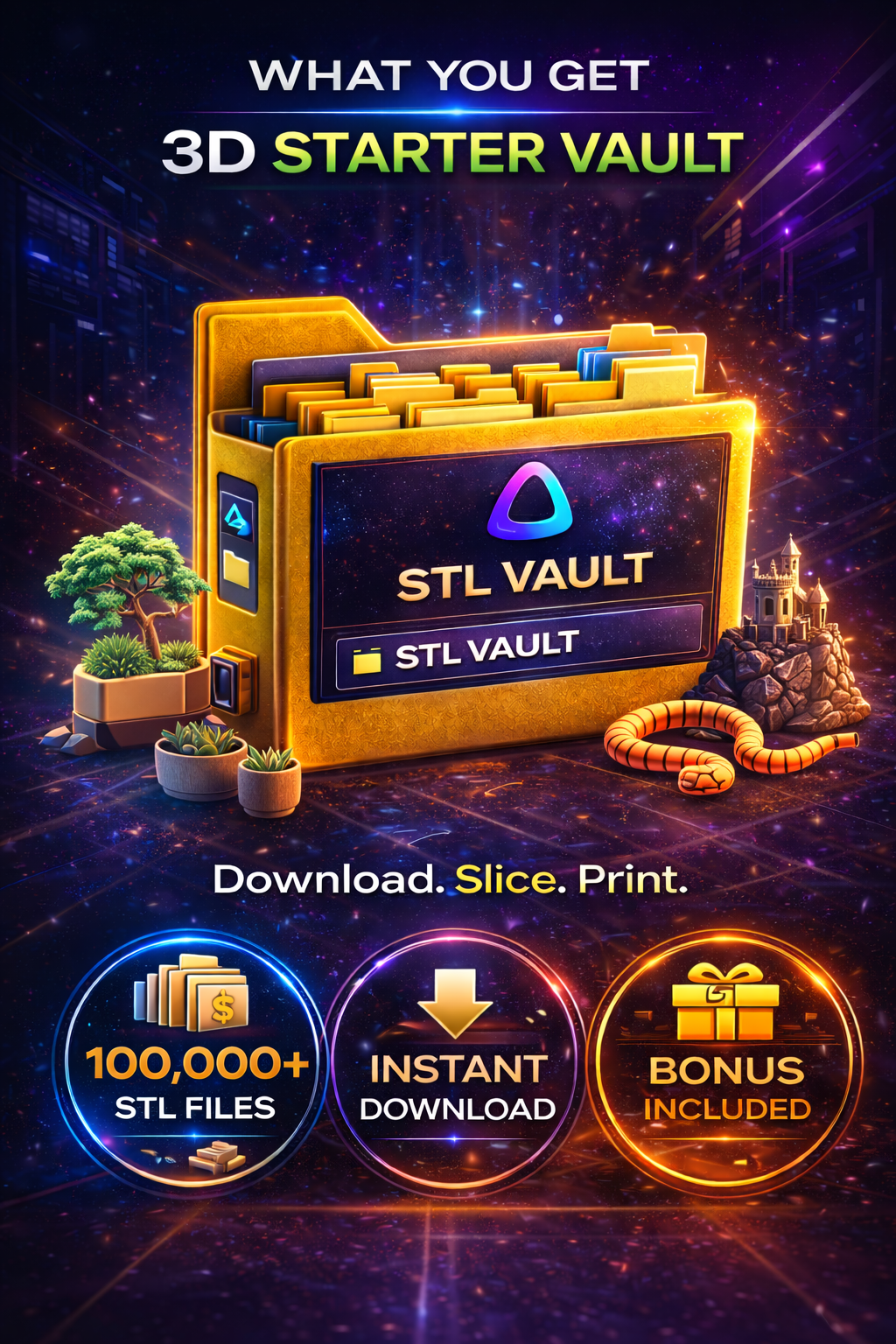 3D Starter Vault