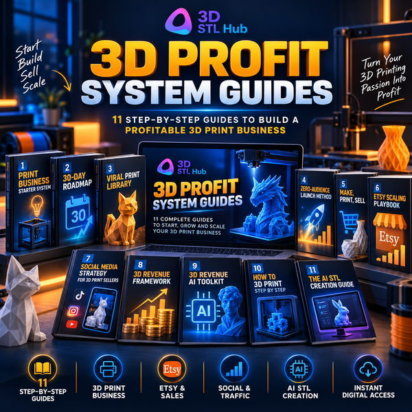 The 3D Profit System — 11 Step-by-Step Guides to Print & Sell